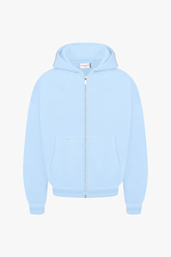 Heavy Blank Zip Hoodie