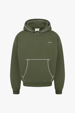 Contrast Hoodie