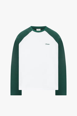 Script Two Tone Long Sleeve