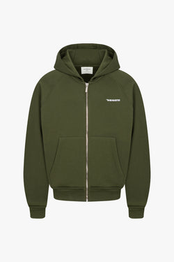 Logo Zip Hoodie