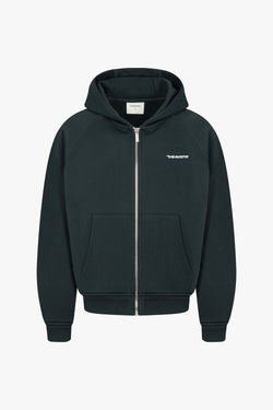 Logo Zip Hoodie