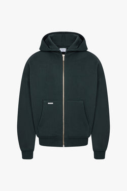 Heavy Blank Zip Hoodie